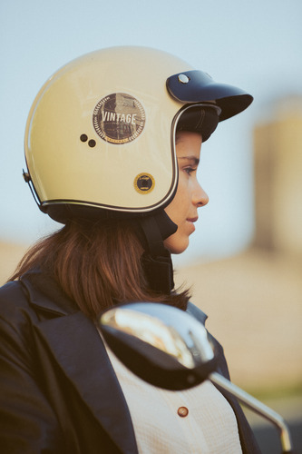 Casco Moto Abierto Vertigo Vintage Soul. Gravedad X