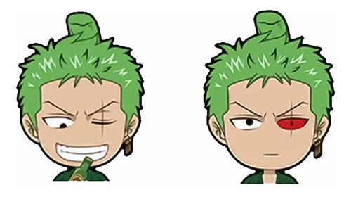 Sticker 3d Roronoa Zoro Luffy- One Piece