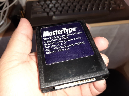 Master Type Para Computadoras Atari,xe,600,800,etc,original (Usado)