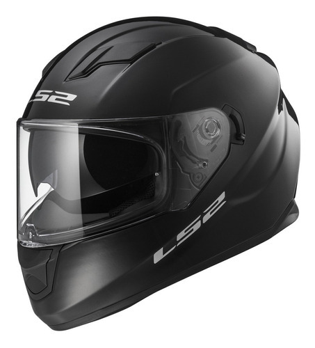 Casco Moto Integral Ls2 320 Stream Evo Negro Brillo Pr Tamaño del casco XXL