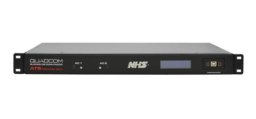 Quadro De Comutação Quadcom Nhs Automático Ats 30a Rack