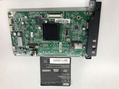 Imagem 3 de 4 de Tv Aoc 50 Modelo Le50d1452 - Placa Principal - Iao