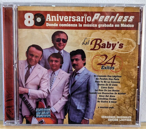 Los Baby's 24 Exitos (cd) Nuevo Sellado