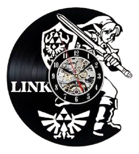 Reloj Corte Laser 0264 Zelda Link