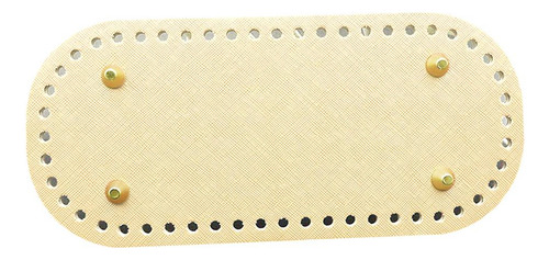 3 Uds. De Bolsos De Hombro Endurecidos Preperforados, Beige