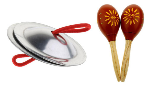 Instrumentos De Percusión De 2 Piezas Para Niños, Padre-hijo