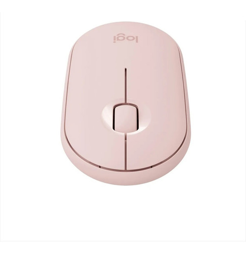 Logitech Pebble M350, Mouse Inalámbrico Silencioso Rosado 