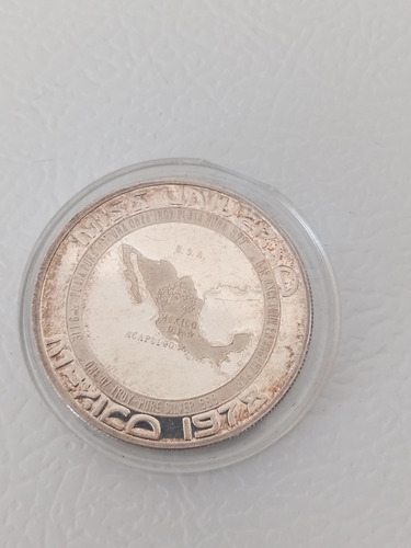 Medalla En Plata Miss Universo Mexico 1978 Acapulco (Usado)