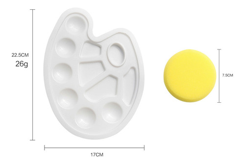 Kit De Pinceles Para Pintar Con Esponja De Aprendizaje