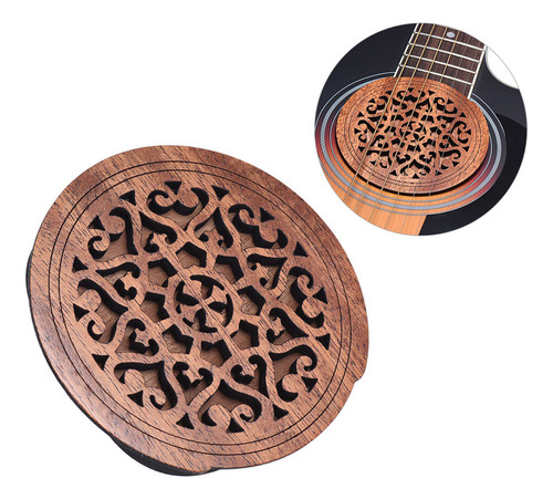 Guitarras Soundhole Cover Soundhole Wooden Sound Para