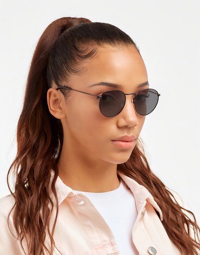 Lentes De Sol Hawkers Moma Midtown Black Grey Polarizado Negro