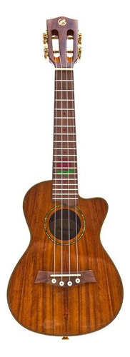 Ukelele Concierto Bamboo Wizard Incluye Funda Acolchada Color Marrón