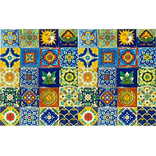 Azulejo Talavera Mexicana, Arte Español Mediterráneo,...