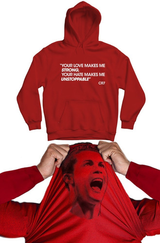 Sudadera Reversible Cristiano Ronaldo Hoodie Hombre Y Niño C