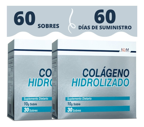Colageno Hidrolizado 60 Sobres. 20% Off. Made In Alemania