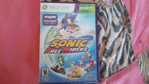 Sonic Free Riders Kinect Xbox 360 Original