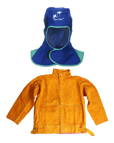 Chaqueta De Soldadura Ignífuga L Y Soldador