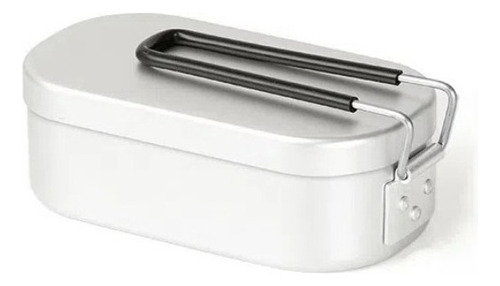 H Lonchera De Aluminio Retro Para Exteriores Portátil
