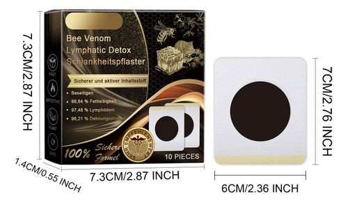 100 Set Bee Venom Extract Patch For Body Shaping
