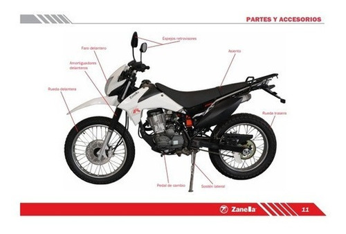 Imagen 5 de 25 de Zanella Zr 150 Lte Escobar