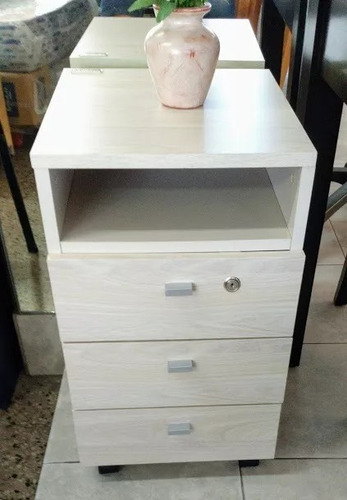 Cajonera Rodante En Col. Gris Andino Platinum - Mod. 525