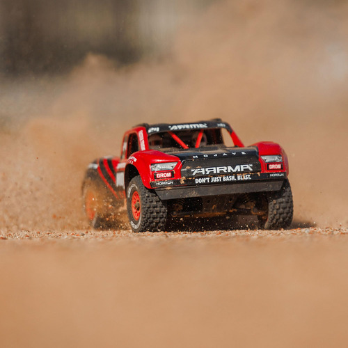 Camión Rc Arrma Mojave Grom 4x4 1/10 Rtr Rojo/negro