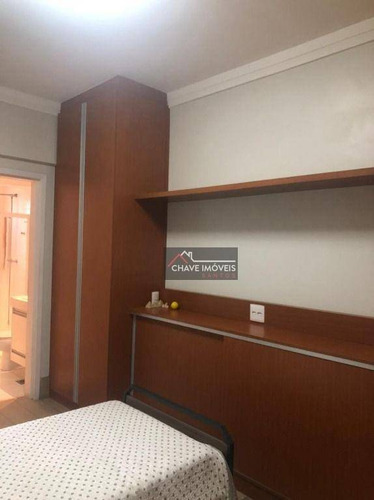 Imagem 2 de 30 de Apartamento Com 2 Dormitórios À Venda, 129 M² Por R$ 1.267.000,00 - Ponta Da Praia - Santos/sp - Ap3135