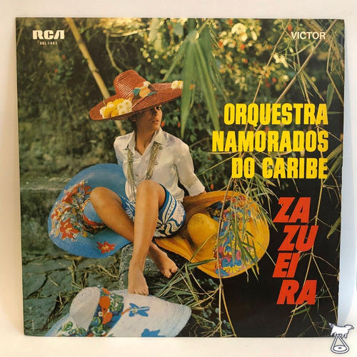 Lp Vinil Orquestra Namorados Do Caribe  Zazueira