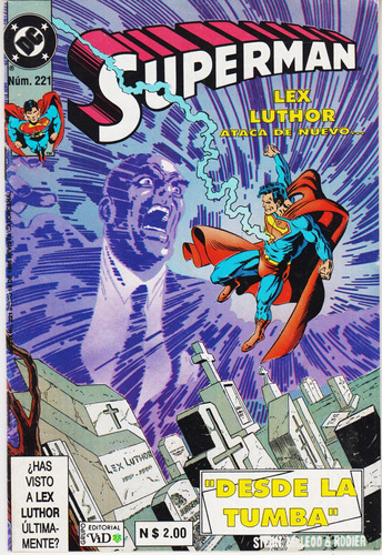 Comic Superman #221 El Fantasma De Luthor Cómic Chico
