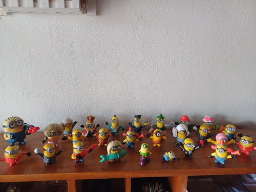 25 Mini Minions Más 1 Gde. De Regalo. Coleccion Mc Donalds