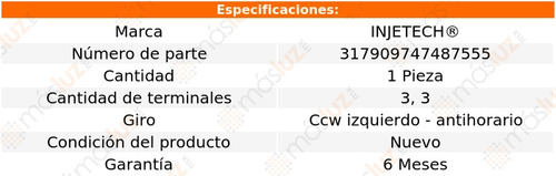1- Sensor Tps Acelerador Sentra L4 2.0l 00/01 Injetech