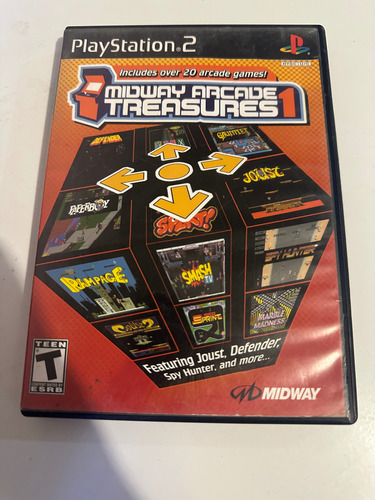Midway Arcade Treasures 1 - Ps2 (Usado)