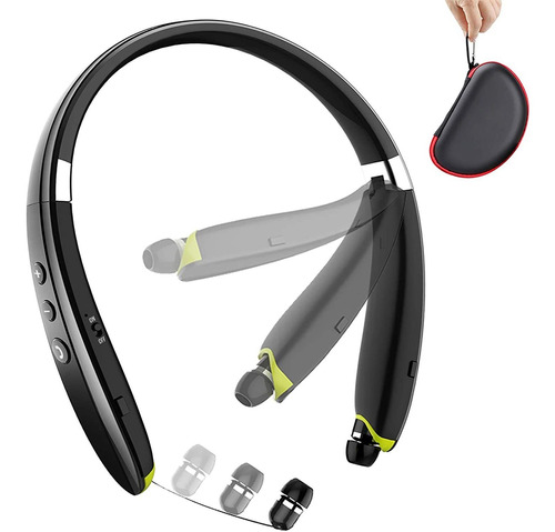 Producto Generico - Beartwo - Auriculares Inalámbricos Ple. Color Negro