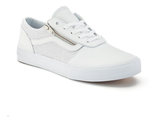 Vans Milton Zip Perf Leather White Vn0a2xsjdj7