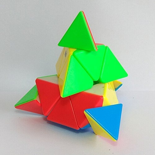 Cubo Rubik Piraminx 3x3 Moyu Stickerless Mofangjiaoshi