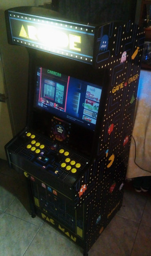 Imagen 5 de 9 de Arcade Multijuegos Fichin Led 24