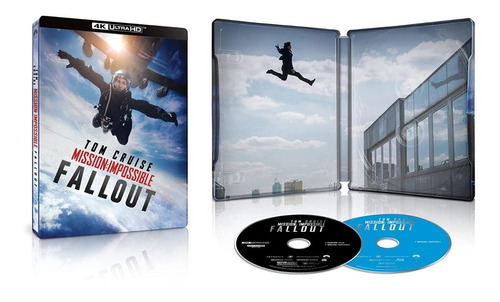 4k Ultra Hd + Blu-ray Mission Impossible Fallout / Steelbook