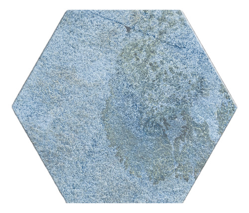 Revestimiento Ceramico Hexagonal 20x23 Luxor Azul