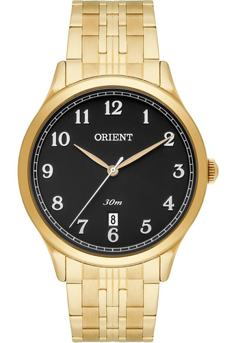 Relógio Analógico Orient Mgss1139 P2kx Aço Inox Dourado 1139