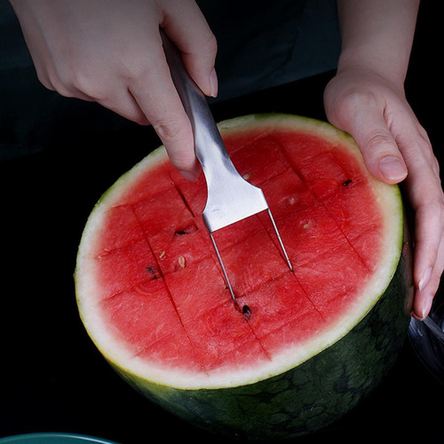 New,. Tenedor De Corte De Frutas De Verano, Rebanador De