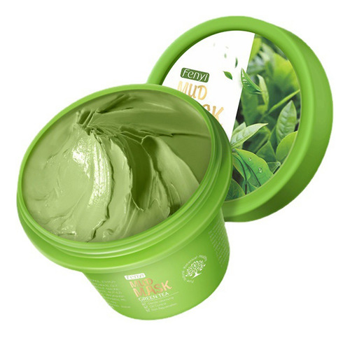 Hr Mascarilla De Té Verde Mascarilla De Barro Limpiadora