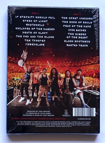 Iron Maiden: El Libro de las Almas: Capítulo 2, CD Deluxe, Europa