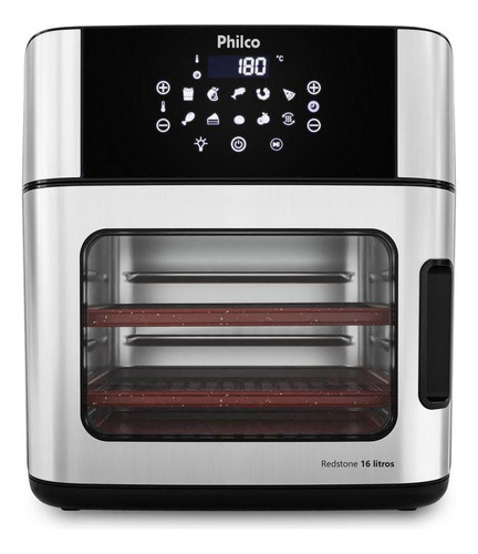 Air Fryer Philco 16l 4 Em 1 Painel Digital Paf16a 127v