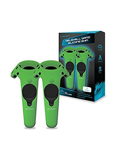 Piel Hyperkin Htc Vive Gelshell Varita De Silicona (verde) -