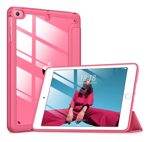 Dttocase - Funda Inteligente Para iPad Mini 4 5 3 2 1, Trans