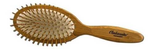 Cepillo Para El Cabello Embajador, Madera De Gran Tamano Ov