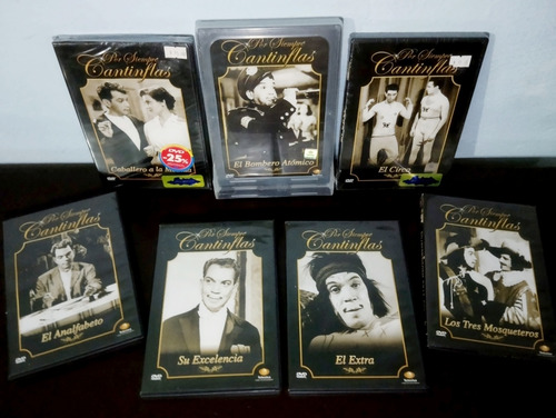 Colección 7 Películas De Cantinflas Dvd Televisa Originales