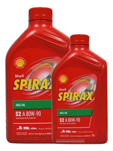 Aceite Shell Spirax S2a 80w-90 1lts