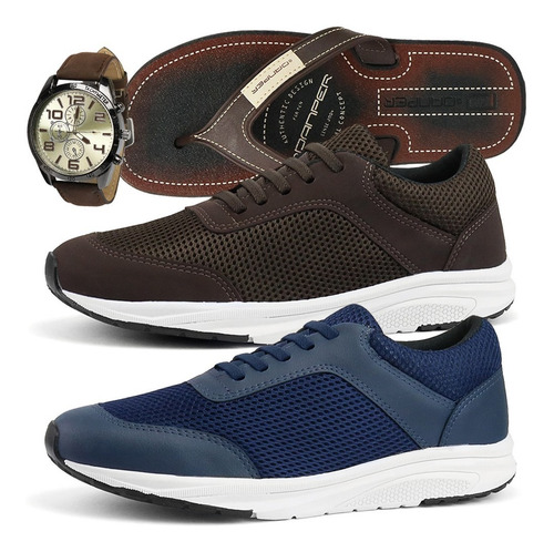 Kit De Tênis Masculino Hive Esporte Jogging + Brindes | Mercado Livre