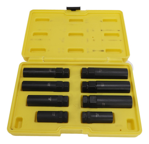 Conjunto De 8 Peças De Chave De Soquete Lug Nut, Oxidação Pr